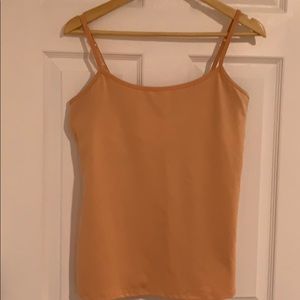 NY&Co Peach Cami with Built in Support